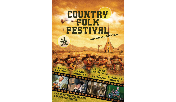 Country Folk Festival v Plaveckom Štvrtku