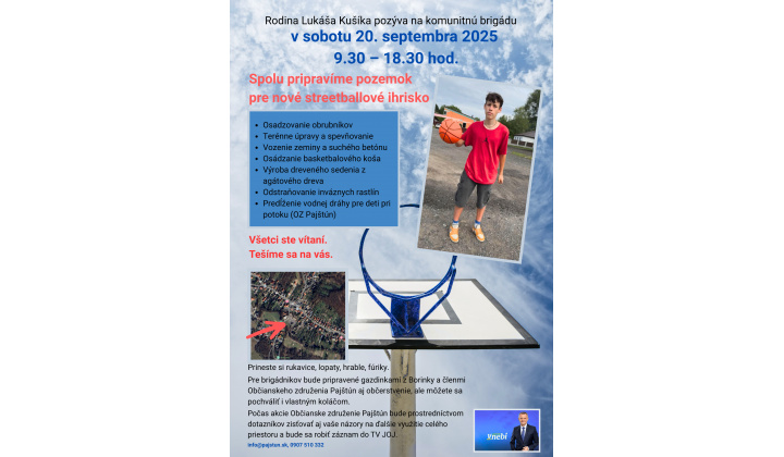 Komunitná brigáda 20.09.2025